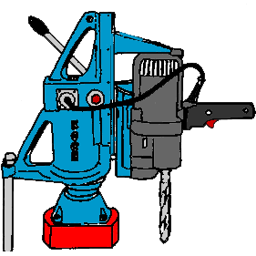 Magnetborrmaskin Duss D 32